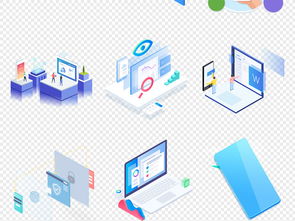 50款藍色互聯(lián)網(wǎng)2.5D云大數(shù)據(jù)商務海報素材合集 高效辦公的視覺利器